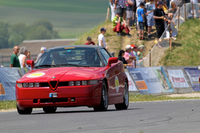 Alfa Romeo SZ (1989) - Teilnehmer an der Lignières Historique 2013