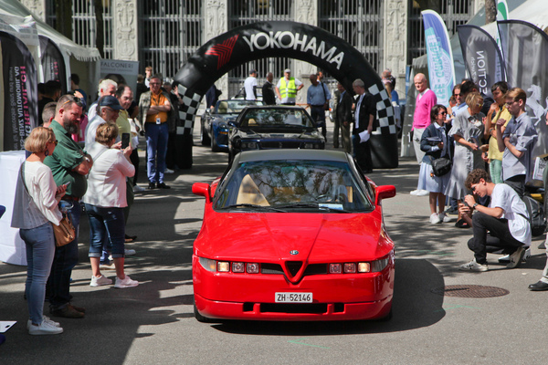 Alfa Romeo SZ (1990) - Drittplatzierter in der Kategorie "Youngtimer" beim Zürich Classic Car Award 2021