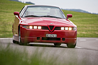 Alfa Romeo SZ (1990) - das Coupé gab es nur in Rot, nur für Andrea Zagato wurde ein schwarzes Coupé fertiggestellt