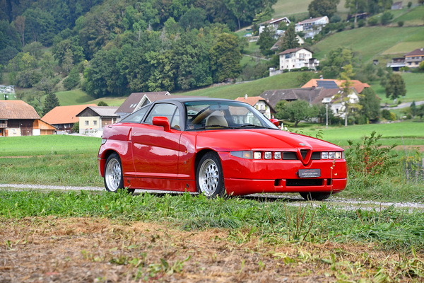Alfa Romeo SZ (ES 30) (1990) - als Lot 108 an der "Gstaad Classic Car Auction" der Oldtimer Galerie Toffen am 29 Dezember 2023