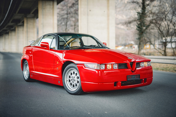 Bild Alfa Romeo SZ Zagato (1991) - gemeldet als Lot 102 an der Versteigerung der Oldtimer Galerie in Toffen am 30. März 2019