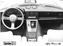 Alfa Romeo Spider (1986) - modernisiertes Cockpit für den Spider, hier am Beispiel "Quadrifoglio Verde"