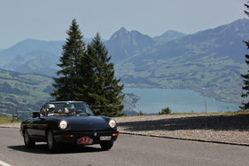 Alfa Romeo Spider (1990) - an der OCC Jungfrau Rallye 2017