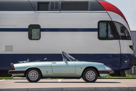 Alfa Romeo Spider 2.0 (1984) - wer würde noch Bahn fahren wollen, wenn ein Alfa Spider bereit steht?