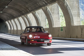 Alfa-Romeo Spider 2.0 Quadrifoglio Verde (1989) - an der 16. OCC Jungfrau-Rallye 2021