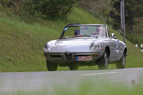 Alfa Romeo Spider Duetto (1969) - an der Passione Engadina 2020