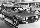 Alfa Romeo Sprint 1.5 (1983) - stilistisch aufgefrischt und mit neuer Front - am Genfer Automobilsalon von 1983