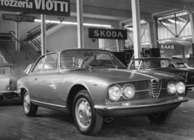 Alfa Romeo Sprint 2000 - Premiere am Autosalon Genf von 1961