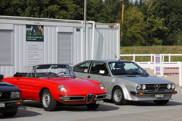 Alfa Romeo Sprint Veloce (1981) - zusammen mit Duetto Spider - 8. Lägern Classic 2025