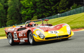 Alfa Romeo T33/3 (1969) an der Spa Classic 2015
