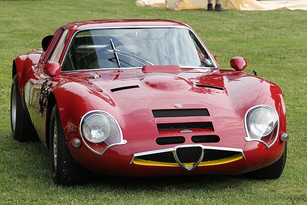 Alfa Romeo TZ 2 (1965) am Concorso d'Eleganza Villa d'Este 2011