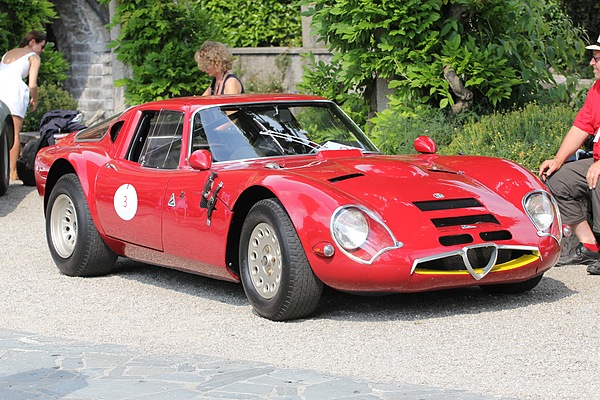 Alfa Romeo TZ 2 (1965) am Concorso d'Eleganza Villa d'Este 2011