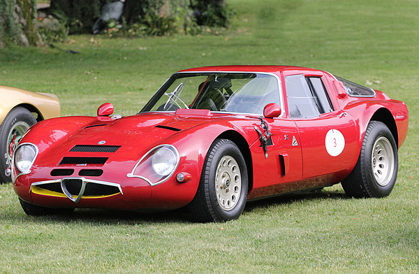 Alfa Romeo TZ 2 (1965) am Concorso d'Eleganza Villa d'Este 2011