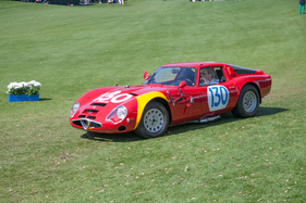 Alfa Romeo TZ 2 (Tubolare Zagato) (1965) - Amelia Award - Cars of Zagato Design - Amelia Island Concours d'Elégance 2014
