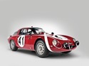 Alfa Romeo TZ Coupé 1964 - Seitliche Frontansicht