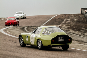 Alfa Romeo TZ1 1964 am Grand Prix de l'Age d'Or 2016 in der Kategorie "Trofeo Nastro Rosso"