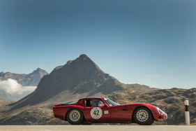 Alfa Romeo TZ2 (1965) - Bernina Gran Turismo hill climb 2019