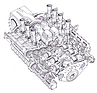 Bild: Alfa Romeo Tipo 160 (1952) - 12 Zylinder Boxermotor mit 2.5 Liter Hubraum