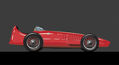 Image: Alfa Romeo Tipo 160 (1952) Digital reconstruction