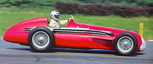 Bild: Alfa Romeo Tipo 1959 "Alfetta" (1951) – Zigarre in Rot