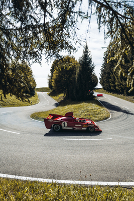 Alfa Romeo Tipo 33 (1973) - am Lenkrad Arturo Merzario - Passione Alfa Romeo Hinwil 2018