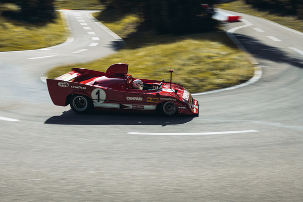 Alfa Romeo Tipo 33 (1973) - am Lenkrad Arturo Merzario - Passione Alfa Romeo Hinwil 2018