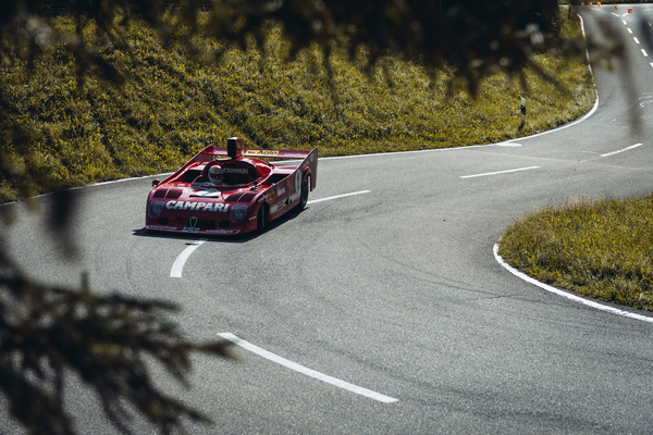 Alfa Romeo Tipo 33 (1973) - am Lenkrad Arturo Merzario - Passione Alfa Romeo Hinwil 2018