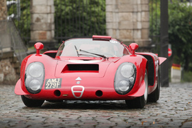 Alfa Romeo Tipo 33 Daytona (1968) - with number H4 in the Concours d'Elégance at the Schloss Bensberg Classics 2015