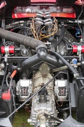 Alfa Romeo Tipo 33 Daytona (1968) - mit Nummer H4 im Concours d'Elégance an der Schloss Bensberg Classics 2015