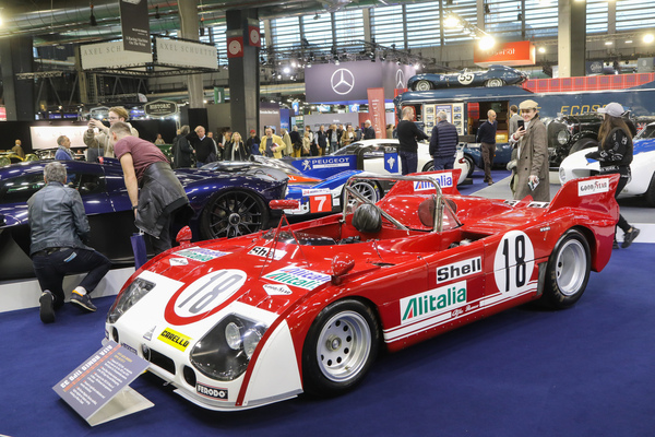Alfa Romeo Tipo 33/TT/3 (1972) - Chassis 11572 010 - Autodelta-Werkswagen, gesehen bei Fisken - Rétromobile Paris 2024