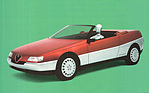 Alfa Romeo Vivace (1986) - Pininfarinas Studie nahm die zukünftige Front des 164 vorweg