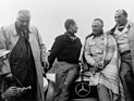 Alfred Neubauer, John Fitch, Karl Kling und Hermann Lang - III. Carrera Panamericana in Mexico (1952)