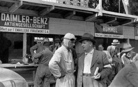 Alfred Neubauer mit Hans Geier - Grosser Preis der Schweiz (1934)