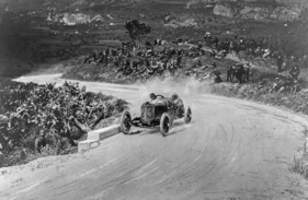 Alfred neubauer mit Hemminger - Targa Florio (1924)