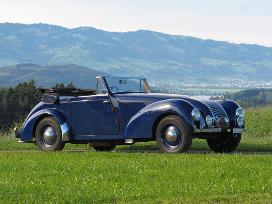 Allard 81M Cabriolet (1949) - angeboten an der Versteigerung der Oldtimer Galerie in Toffen am 26. April 2014