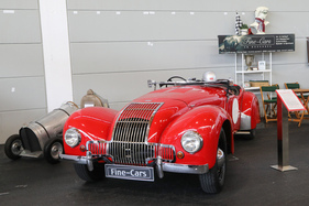 Allard K1 (1948) - rarer britische Roadster, angeboten für EUR 105'990 auf der Messe - Klassikwelt Bodensee 2023