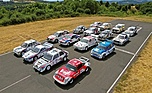 Bild: Alle Big Player der Gruppe B beim 14. ADAC Eifel Rallye Festival 2026