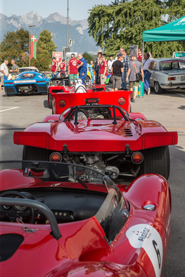 Alle die problemlos liefen, reihten sich nach Startnummern auf, …