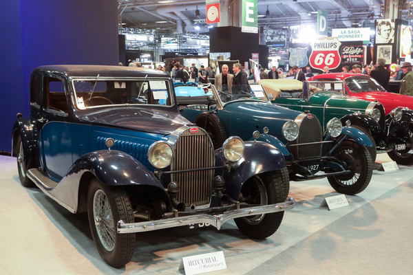 Bild Alle diese Bugatti konnten verkauft werden - Artcurial Rétromobile Versteigerung 2024