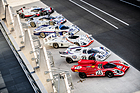 Image: All these Porsches won in the overall classification of the 24 Hours of Le Mans