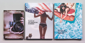 Alle drei Bücher von Ben Bernschneider: #DIAMONDTIMES (2014), «Tales of an American Summer» (2015) und «Return of an American Summer» (2016) Alle drei Bücher von Ben Bernschneider: #DIAMONDTIMES (2014), «Tales of an American Summer» (2015) und «Return of an American Summer» (2016)