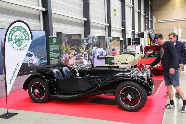 Aller Jaguar Anfang: der Jaguar Drivers' Club Switzerland zeigte einen S.S. 90 von 1935 – Swiss Classic World Luzern 2022