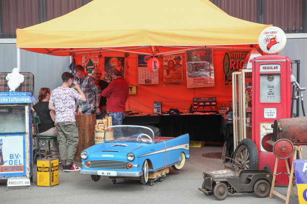 Allerlei Krimskrams kann man hier erstehen - Swiss Classic World Luzern 2021