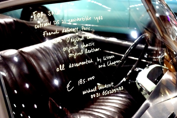 Alles sauber beschriftet - InterClassics Maastricht 2019