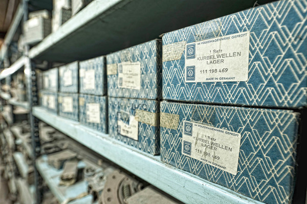 Alles sauber gelagert