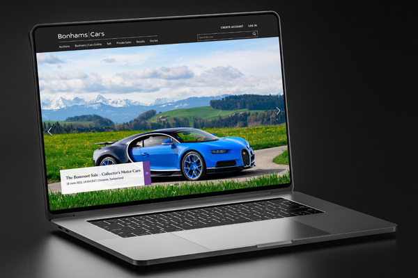 Image: Everything under one roof: Newly designed Bonhams|Cars website
