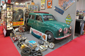 Alles zu verkaufen rund um diesen Austin - das Auto und die Ersatzteile - Rétromobile Paris 2018
