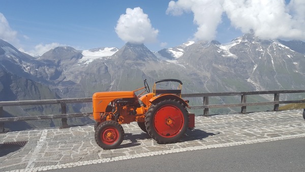 Allgaier System Porsche AP22 auf dem Gross Glockner