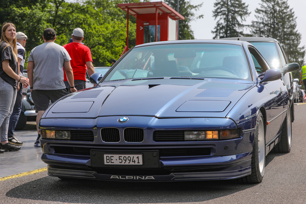 Alpina-Variante des Achter-BMW - Youngtimer Stockental 2025