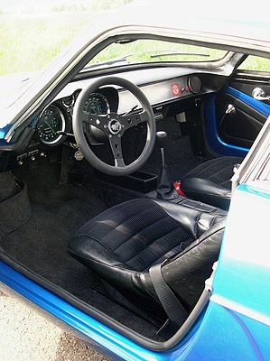 Alpine A 110 1600 S (1972) - das sportliche Interieur, kaum Luxus